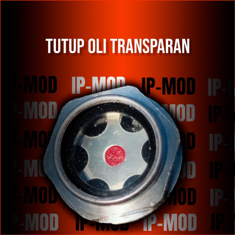 TUTUP OLI TRANSPARAN PCX / TUTUP OLI VARIASI KACA / TUTUP OLI KACA INTIP / PNP SUPRA PCX ADV BEAT AD