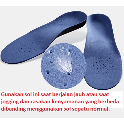 INSOLE SEPATU / ALAS SEPATU KESEHATAN / ALAS SEPATU /  INSOLE ARCH SUPPORT ORTHOTIC FLAT FOOT ALAS KAKI SEPATU KESEHATAN PENAHAN ANTI PEGAL / TERAPI KAKI BEBEK / KAKI BEBEK