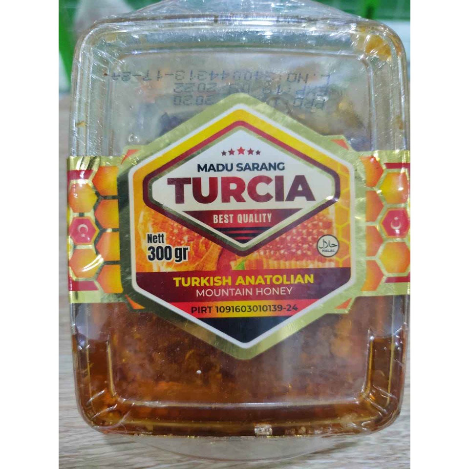 

Madu Sarang Turcia Asli dari Pegunungan Anatolia, Turki.
