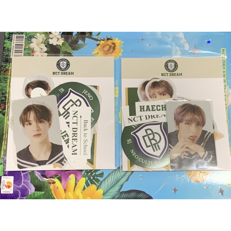 [READY KAMAR] NCT DREAM LUGGAGE STICKER BACK TO SCHOOL HAECHAN JENO