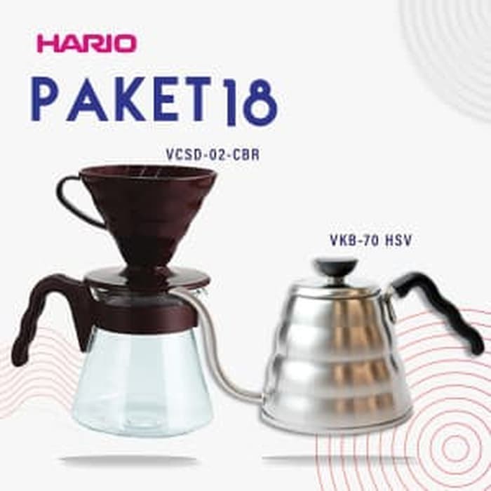 

HARIO V60 PROMO VKB 70 HSV + VCSD 02 CBR PD0410
