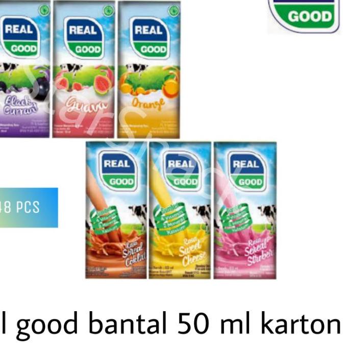 

Hot - Real Good Bantal karton 50ml isi 48pc