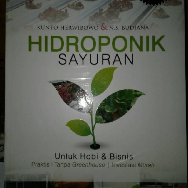 Buku hidroponik sayuran