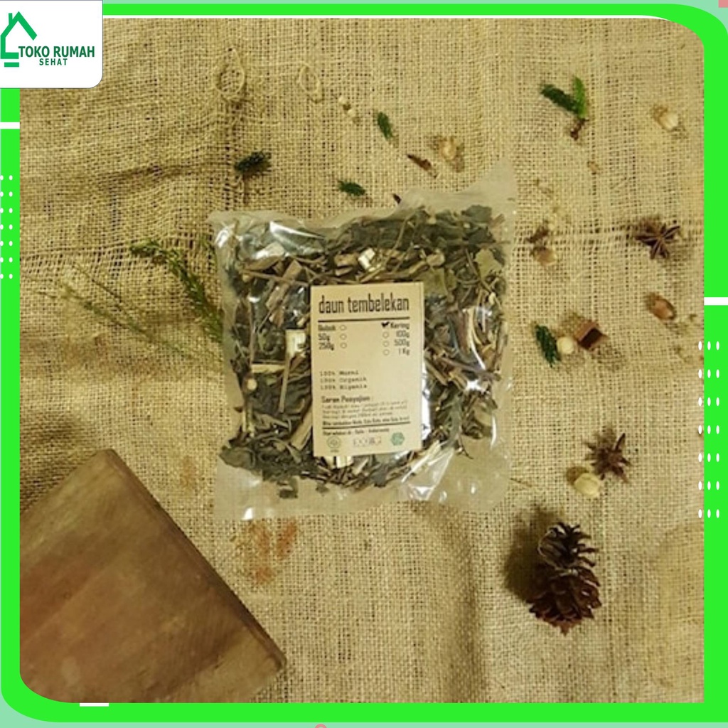 

DAUN TEMBELEKAN KERING 100 gr - Lantana Camara - MURNI - JSR - R