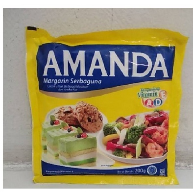 

mentega amanda 200 gr