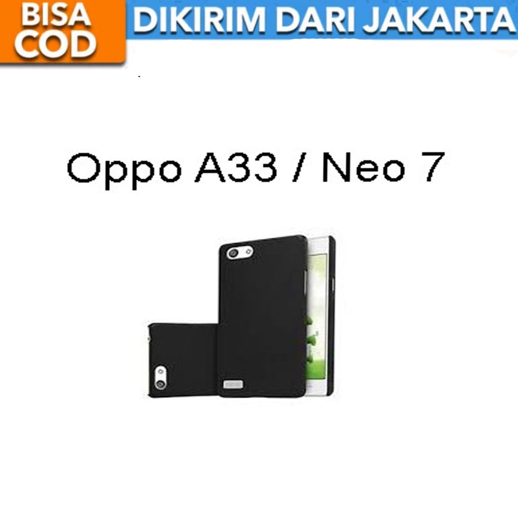 SoftCase Black Matte for Oppo A33 / Neo 7