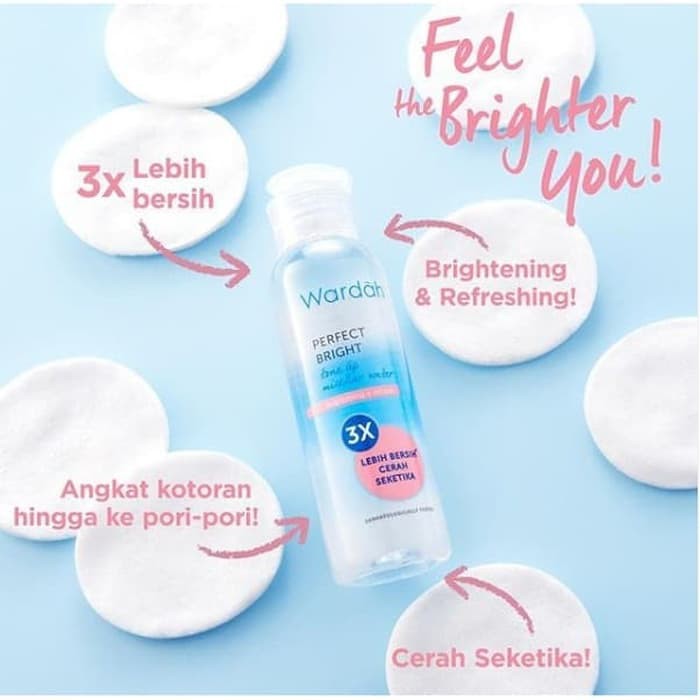 ★ BB ★ WARDAH Perfect Bright Tone Up Micellar Water 100ml