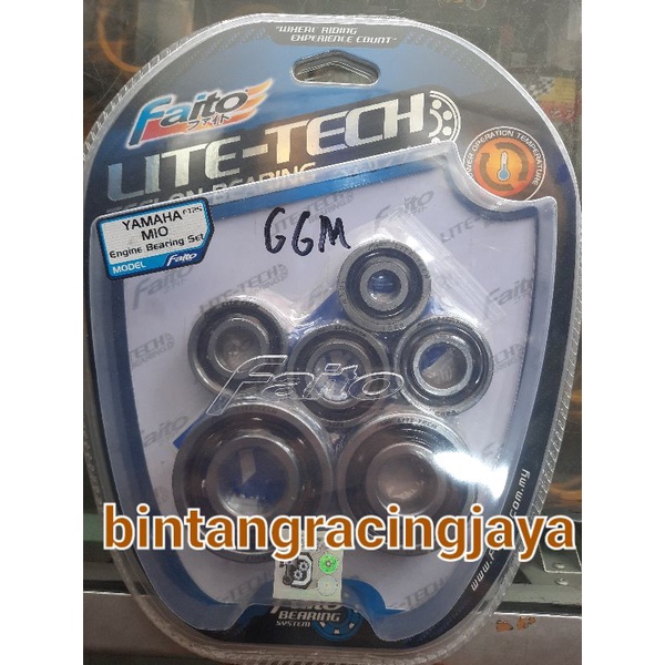 Bearing Faito Litetech kurk as fullset Mio old/mio sporty