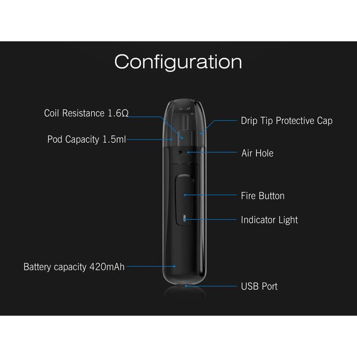 Authentic Asteroid Pod Kit by ThinkVape