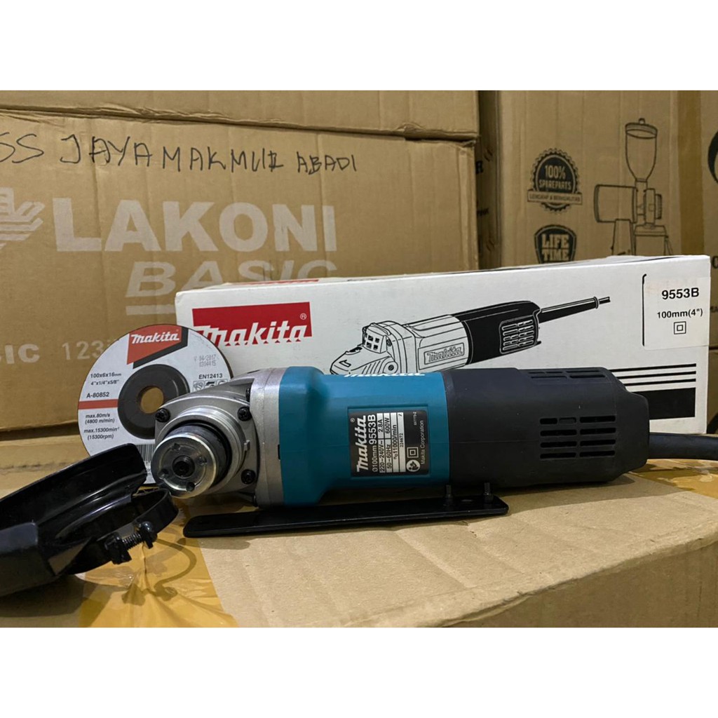 Mesin Gerinda Gurinda Tangan Makita 9553B Angle Grinder Makita 9553B Mesin Makita Gerinda Tangan