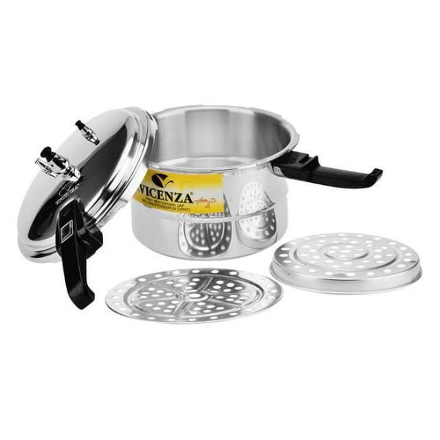 Panci Presto/ Pengempuk Daging/ Pressure Cooker Vicenza 12 lt