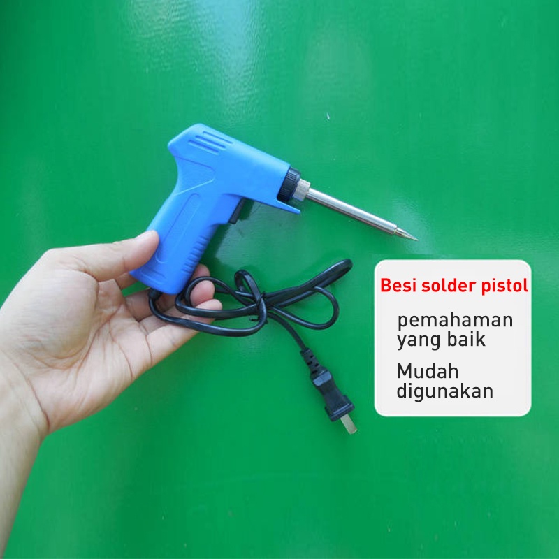 Reaim 【ready】Listrik Solder Besi Panas Eksternal dan Panas Internal HLT002A Solder Besi Solder Pena Kelas Industri Solder Besi Set termal eksternal