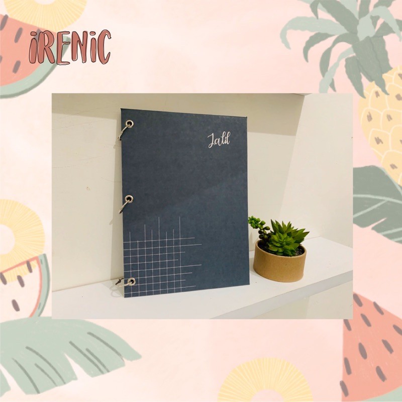 

Custom Notebook A5 Hard Cover Buku Catatan Binder Journal