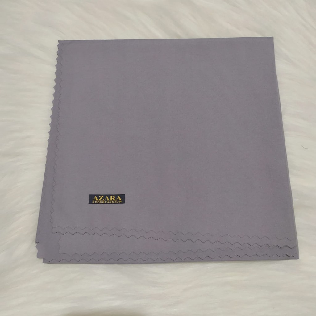 Hijab Azara Oskara / masahi syari 130x130cm LC Jilbab square / segiempat jumbo syar'i Lasercut/Voal-grey