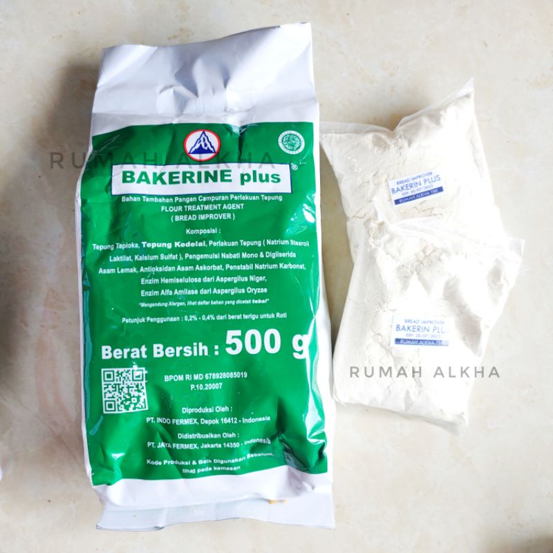 

Pelembut Roti - Bread Improver Bakerine Plus Repack 50grm