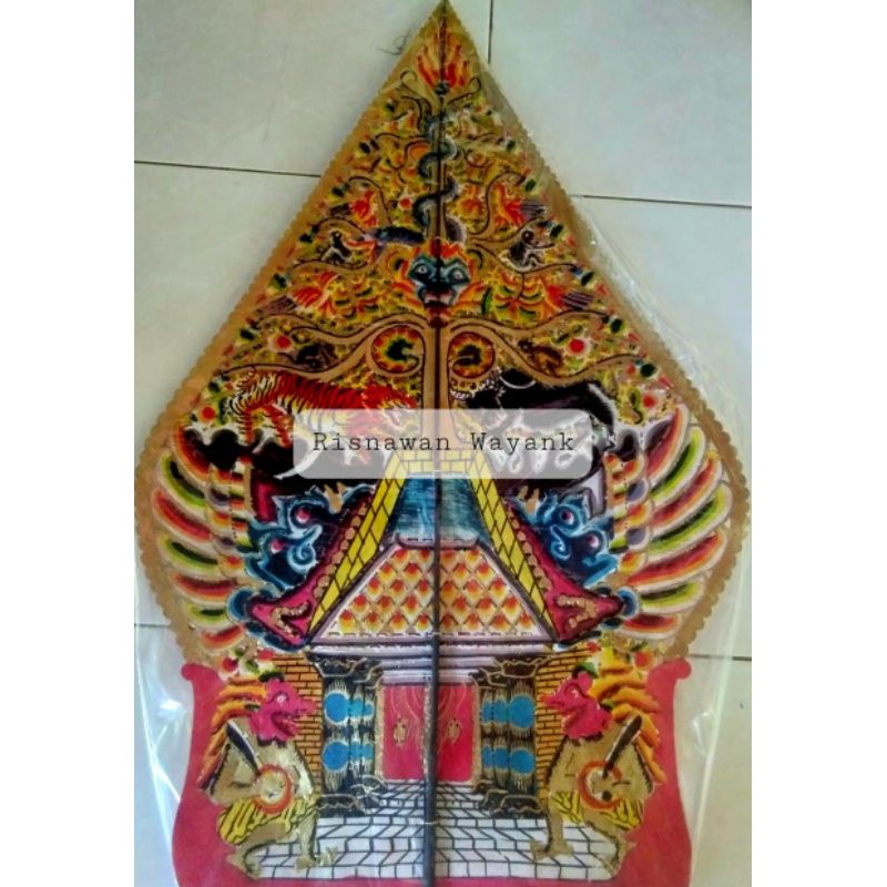 Gunungan Wayang Kulit Ukuran 80 cm