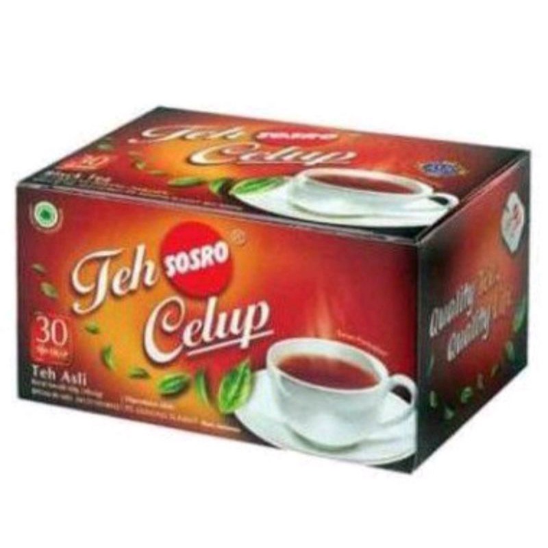 

Teh celup sosro isi 30