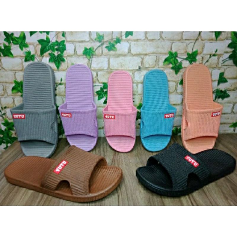 YUTU sandal selop wanita dan Pria MURAH