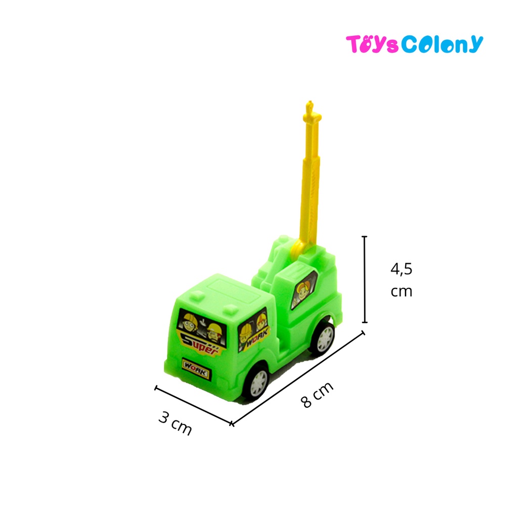 Mobil Konstruksi Mini Mainan Anak (3PCS) RKC02013-1