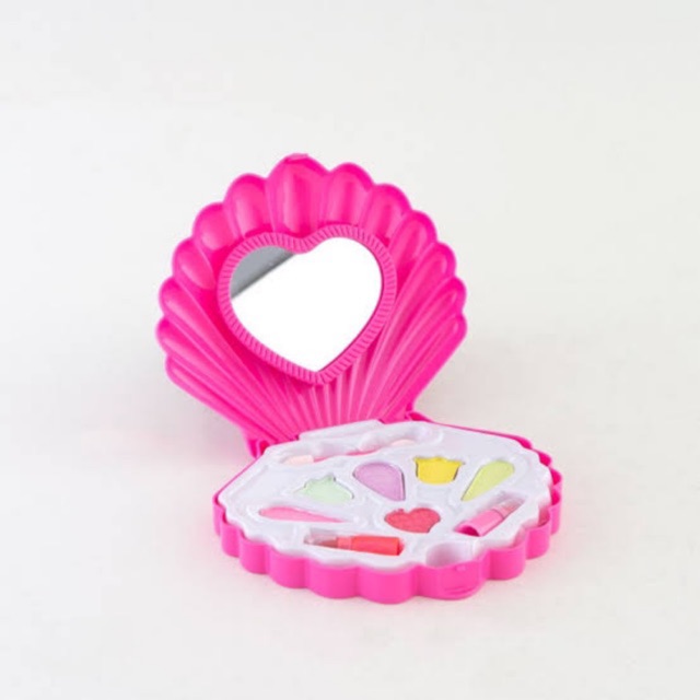 Make Up Set Cosmetic Kerang Mainan Anak Perempuan Ada Lipstik Makeup Mainan Salon