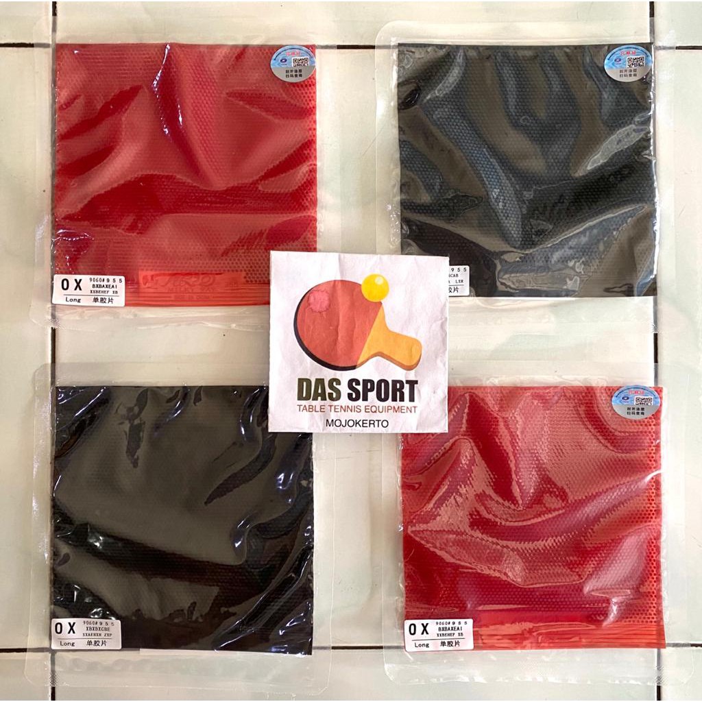 KARET YINHE 955 OX (TANPA SPON) LONG PIMPLE (BINTIK PANJANG)