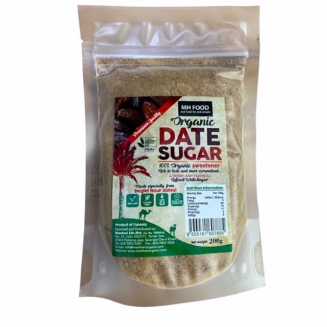 MH Food Organic Sugar Dates 200gr