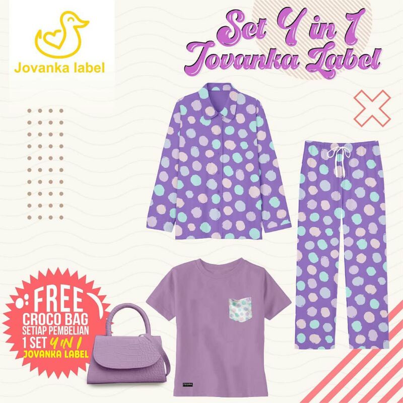 ONESET JOVANKA LABEL