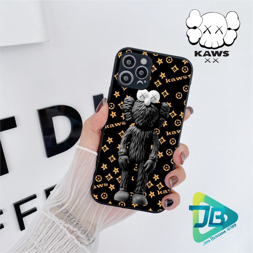 CASE CASING SOFTCASE SILIKON MACARON PELINDUNG KAMERA KAWS OPPO VIVO SAMSUNG XIAOMI REALME IPHONE ALL TYPE JB5371