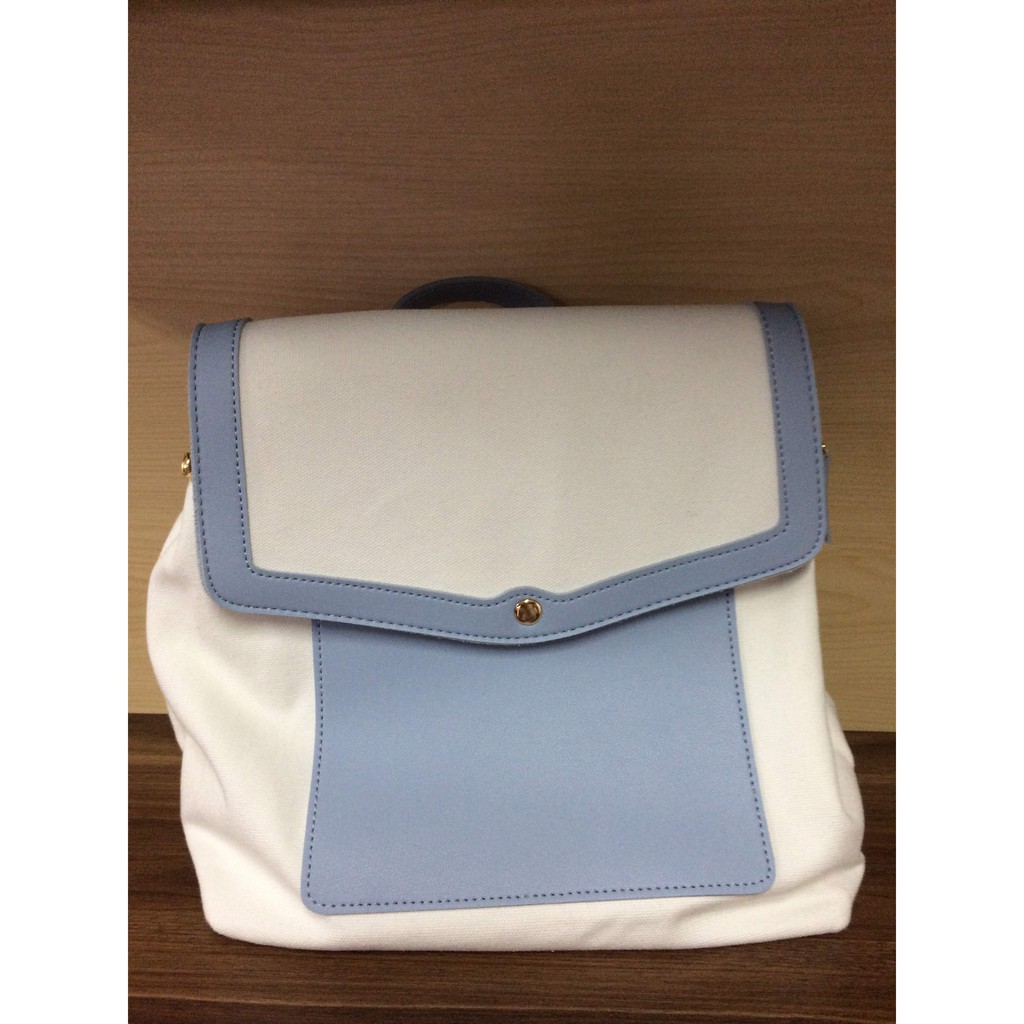 Simple Fashionable Backpack tas ransel miniso