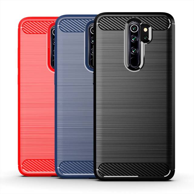 Premium Case Xiaomi redmi 9/ 9C/ 9T/ Poco M3/ note 8 pro/ Note 10/10S/ Note 10 pro Black FiberCarbon