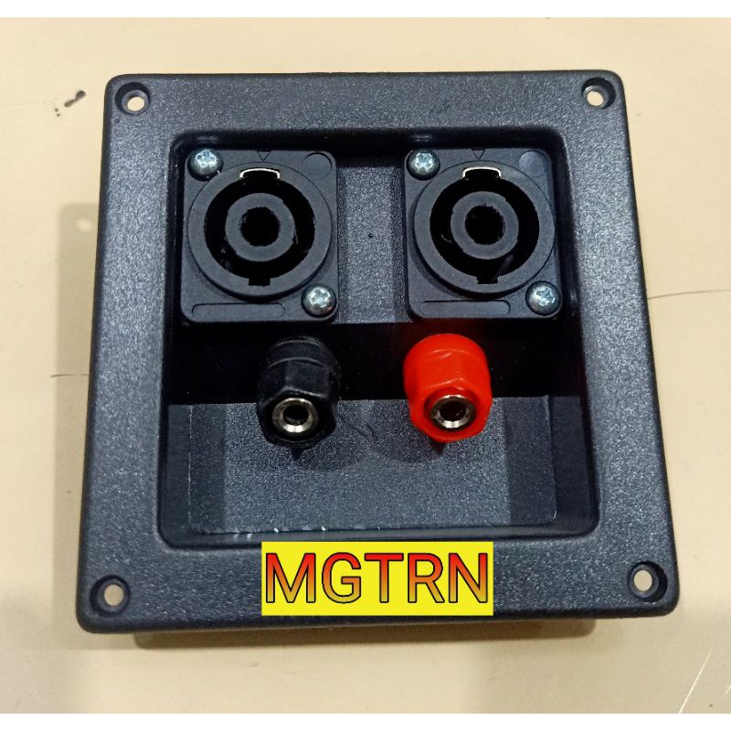 Terminal Speaker Petak + Spikon/Speakon