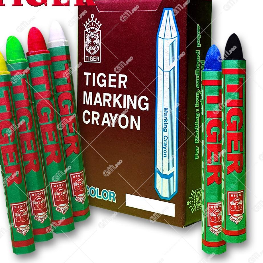 

➙Ready Stock✤ Crayon Marking Tiger / Crayon Kayu / Crayon Besi 40 ➙