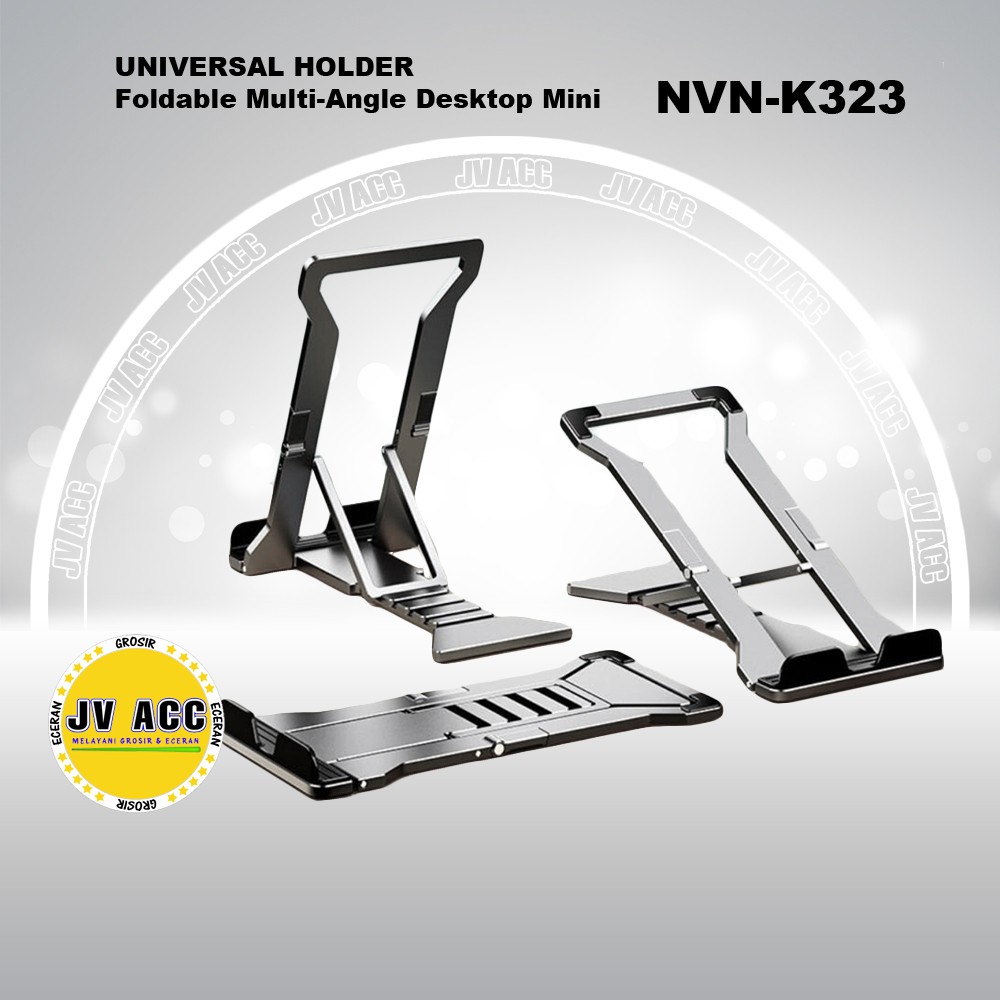 NVN-K323 PHONE STAND HOLDER HP TEMPAT TATAKAN HP DI MEJA ALL TIPE HP