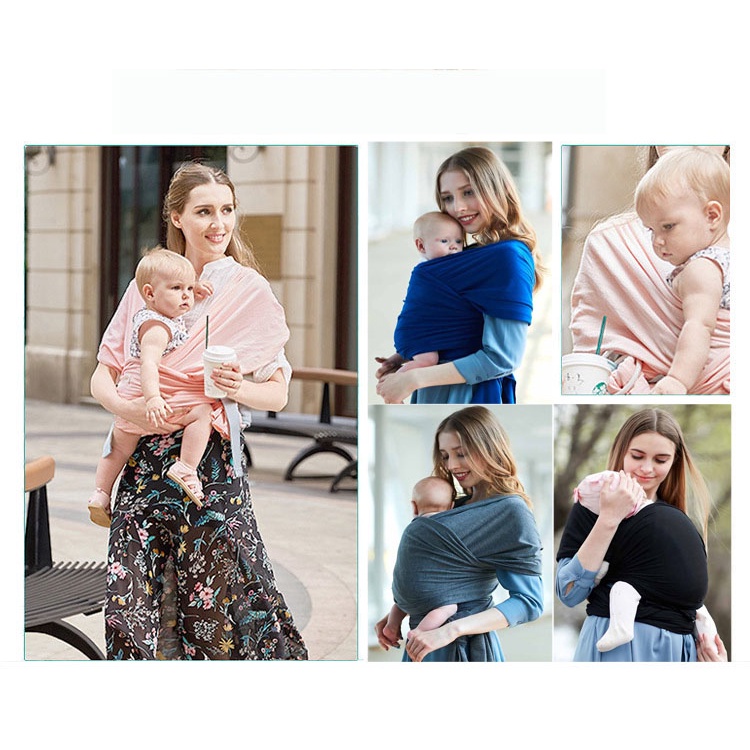 Gendongan Bayi Model Selempang Lembut Satu Ukuran Untuk Hadiah Baby Shower
