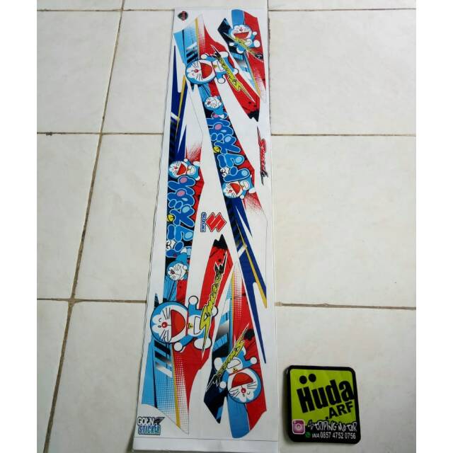 READY STOK BISA COD Striping variasi stiker lis bodi suzuki Smash 110 smash R 110 smash lama smash k