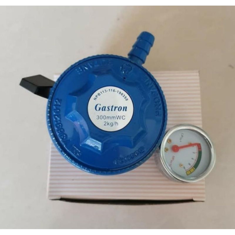 GASTRON SELANG PAKET ORANGE  Regulator Gas LPG Meteran GT 15 M