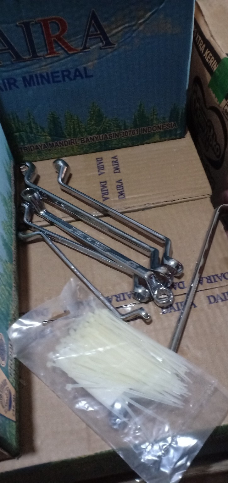 Kunci Ring Kilat Fukung Asli Set 6 Pcs / Double Offset Ring Wrench Fukung