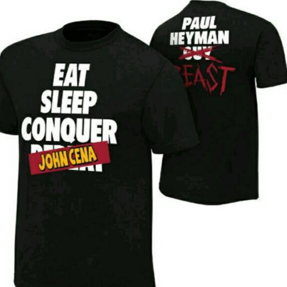 Kaos jhon Cena - Baju WWE - T-shirt WWE - fashion unisex