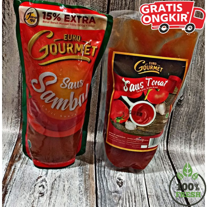 

[SIAP KIRIM] Saus Sambel/Tomat Gourmet/1kg Terlaris