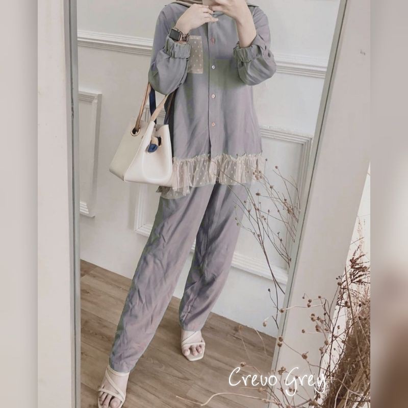 Orimoza Crevo one set polos tile-CREVO  GREY LD100