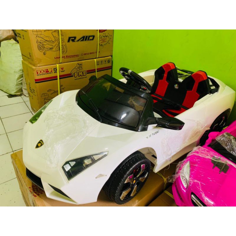 mobil aki anak remot model lambo - MAINAN ANAK -MOBIL AKI DICAS - MINIMOTORQ PROMO- KIDS TOYS