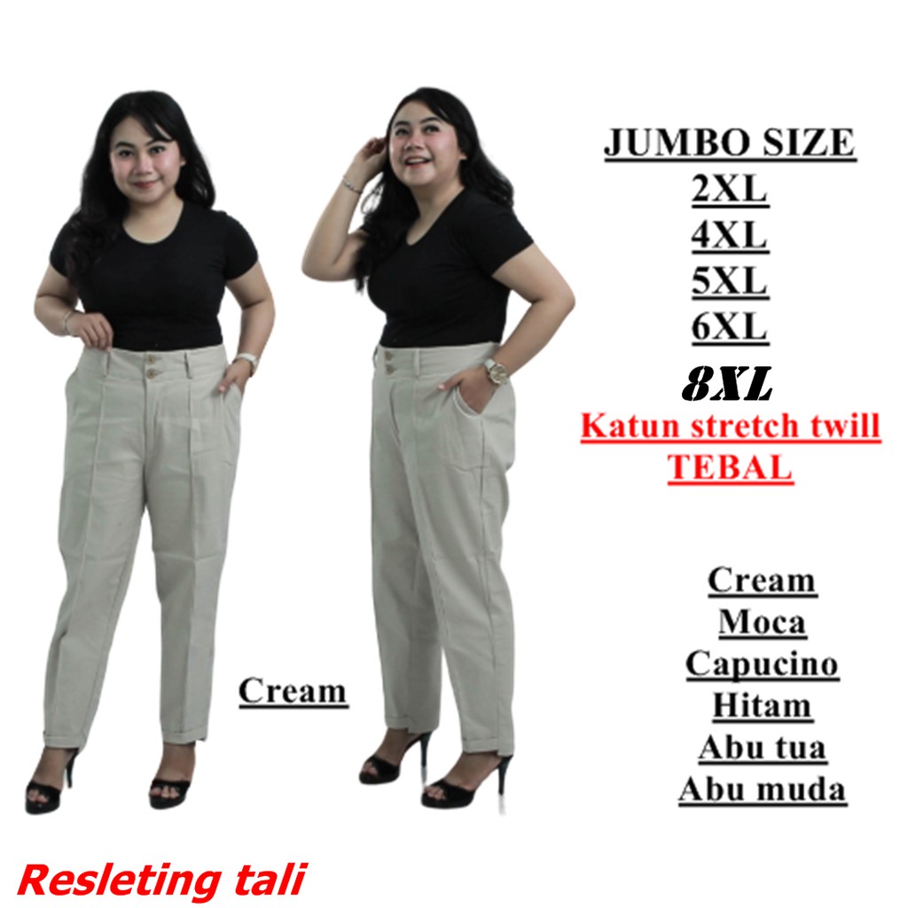 NDR901 BAGGY PANTS JUMBO / BAGGY XXL / 4L / 5L / beggy jumbo / celana wanita jumbo / baggi pants ...