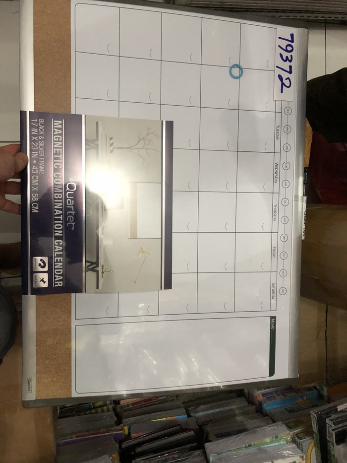 

NEW Papan schedule board quartet 17inchx23inch