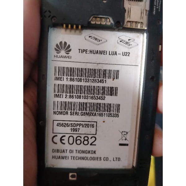 mesin hp Huawei lua-u22 normal