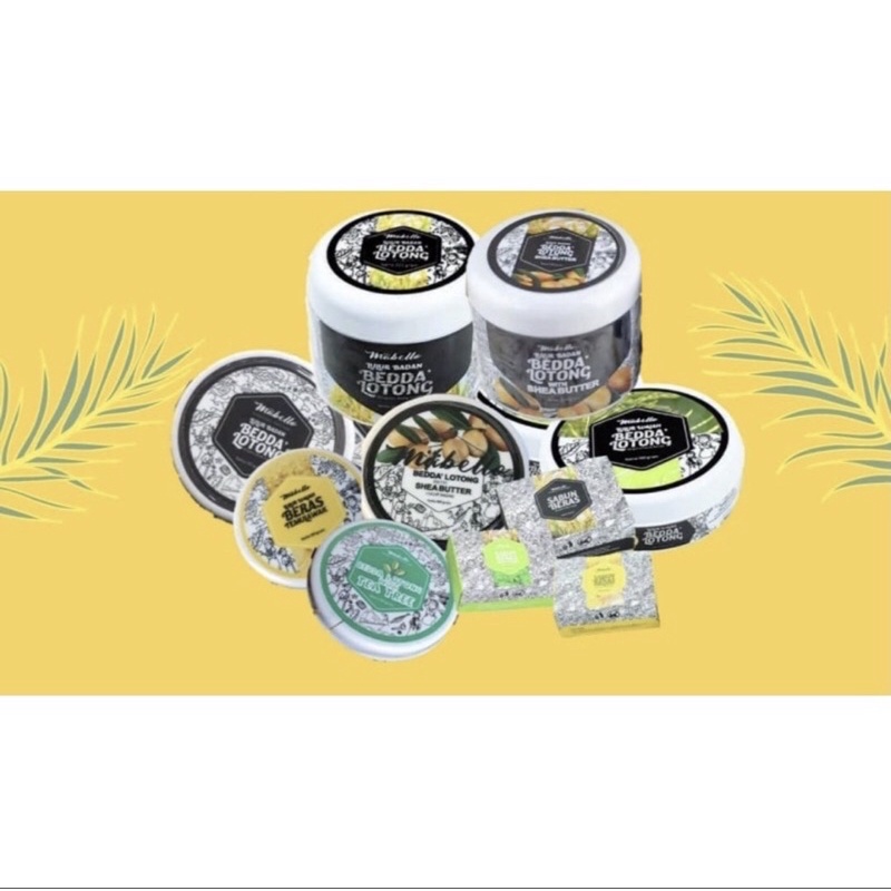 (READY SIAP KIRIM) LULUR BEDDA LOTONG MABELLO INDONESIA BPOM/ SABUN MABELLOINDONESIA