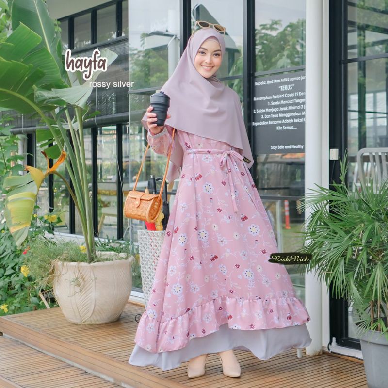 GAMIS MOTIF BALADIOR KOMBI POLOS WOLFIS IMAGINE ORIGINAL HAYFA by RISKIRICH