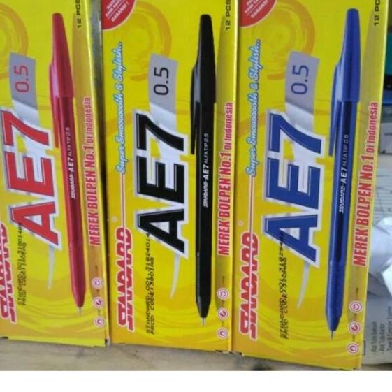 

Free Ongkir Pulpen Standard Ae7 hitam / merah / biru harga bersaing