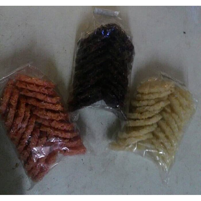 

Ranginang Ketan Asli Merk Mekarsari 3 varian