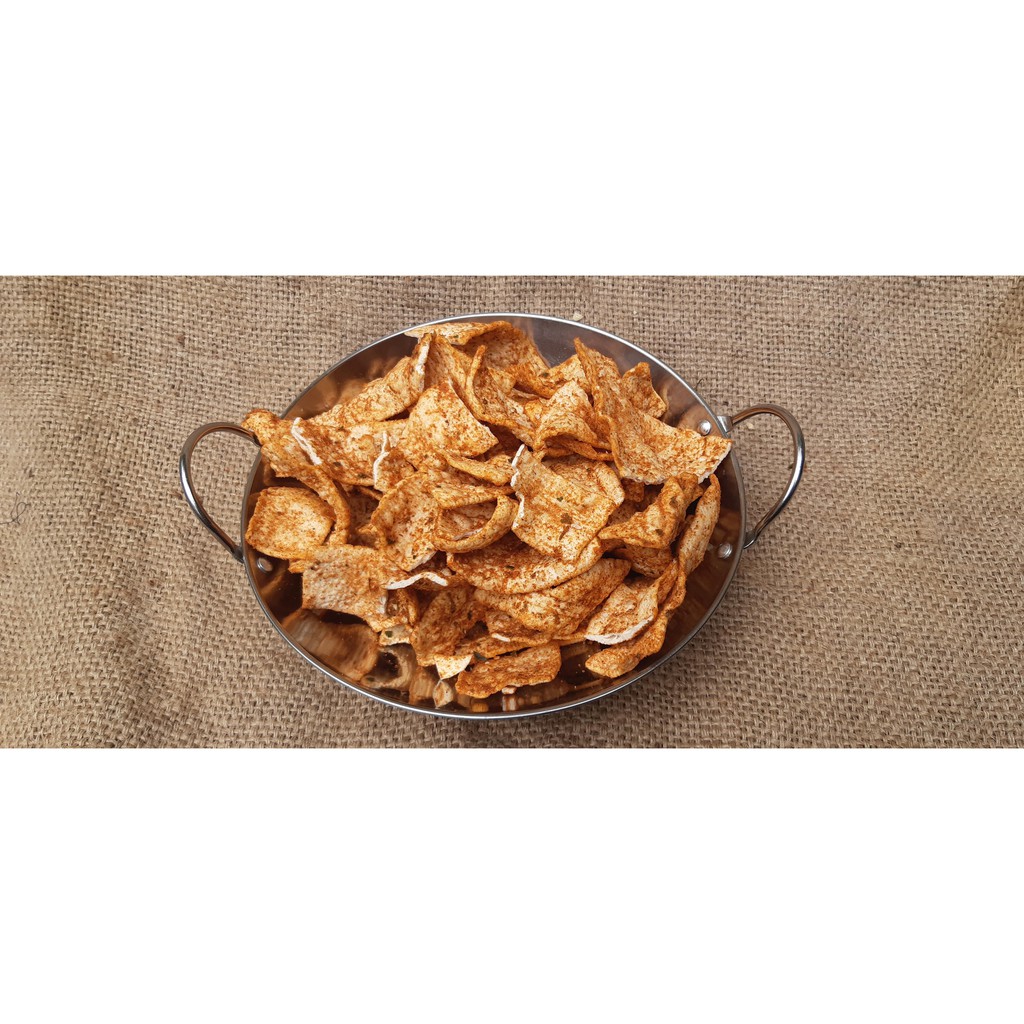 

kerupuk slondok pedas aroma daun jeruk BEST SELLER!