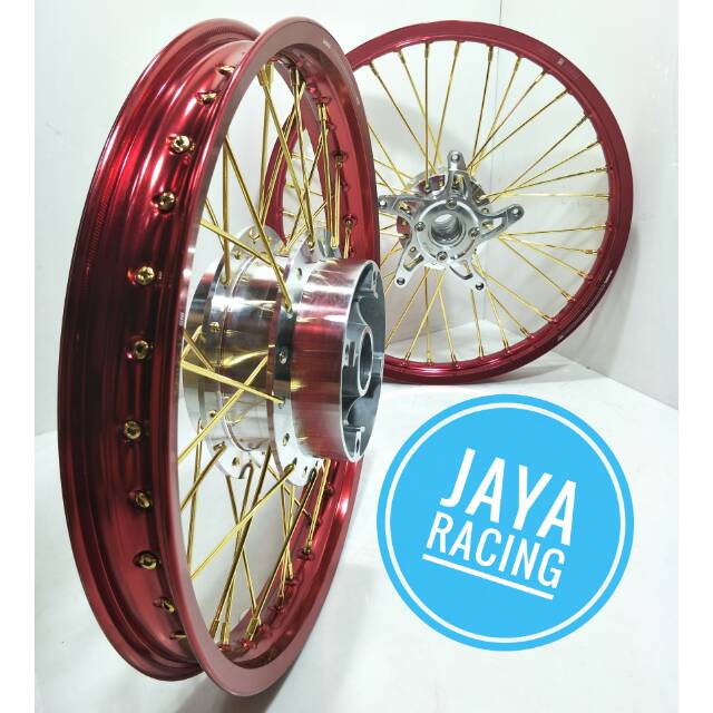 Velg model TK ring 17 lebar 160 140 Jupiter mx new - mx lama sepaket lengkap plus stel velg
